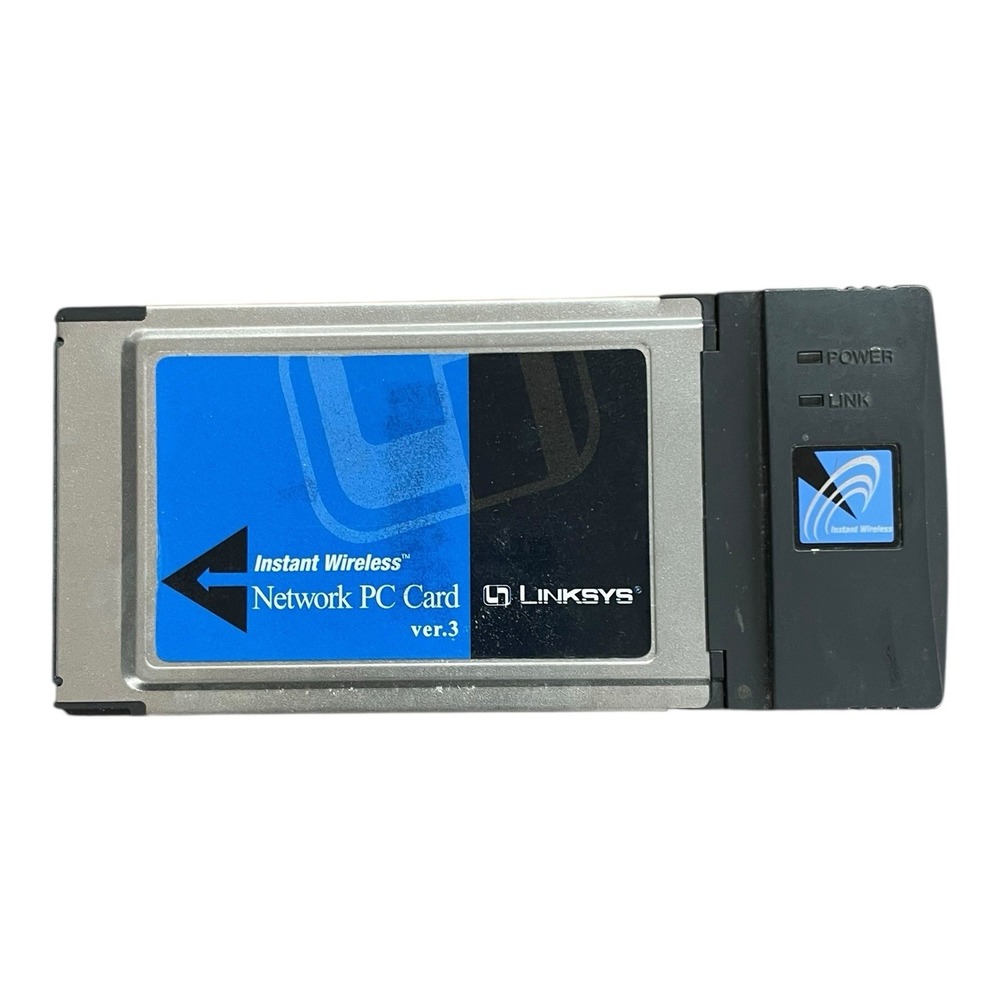 Linksys Instant Wireless‎ WPC11 Version 3 Network Adapter PC Card LAN